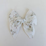 Sailor Bow // Cream Floral